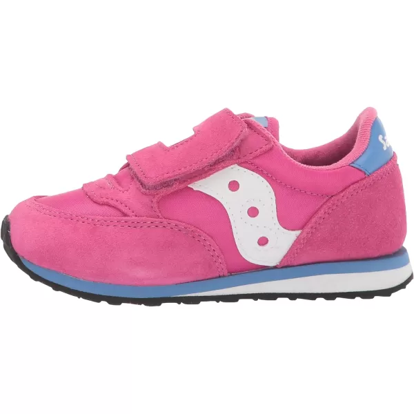 imageSaucony UnisexChild Baby Jazz Hook amp Loop SneakerMagenta