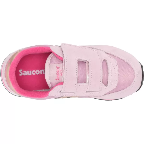 imageSaucony UnisexChild Baby Jazz Hook amp Loop SneakerMauvePink