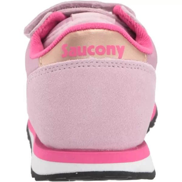 imageSaucony UnisexChild Baby Jazz Hook amp Loop SneakerMauvePink