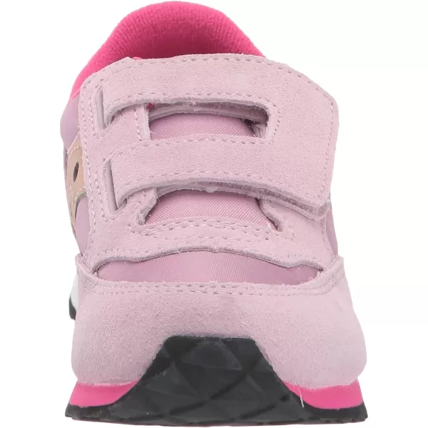 imageSaucony UnisexChild Baby Jazz Hook amp Loop SneakerMauvePink