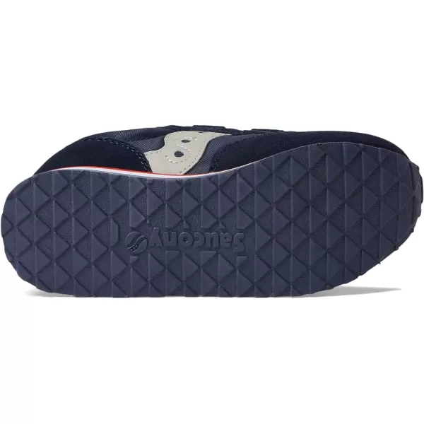 imageSaucony UnisexChild Baby Jazz Hook amp Loop SneakerNavyGreyRed