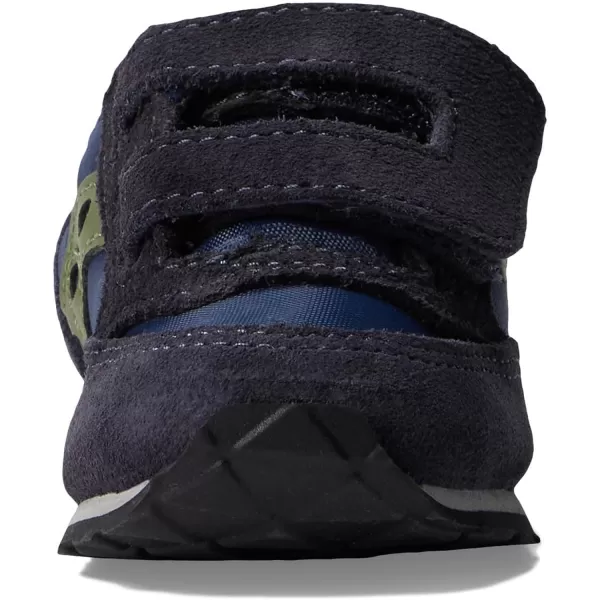 imageSaucony UnisexChild Baby Jazz Hook amp Loop SneakerNavyOlive
