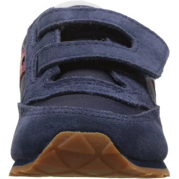 imageSaucony UnisexChild Baby Jazz Hook amp Loop SneakerNavyRed