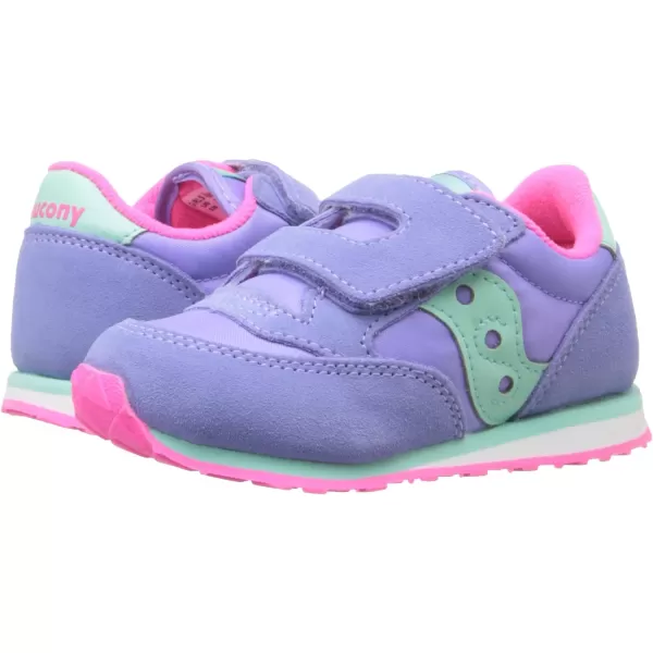 imageSaucony UnisexChild Baby Jazz Hook amp Loop SneakerPeri
