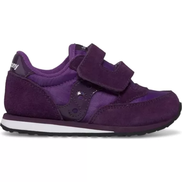 imageSaucony UnisexChild Baby Jazz Hook amp Loop SneakerPurple