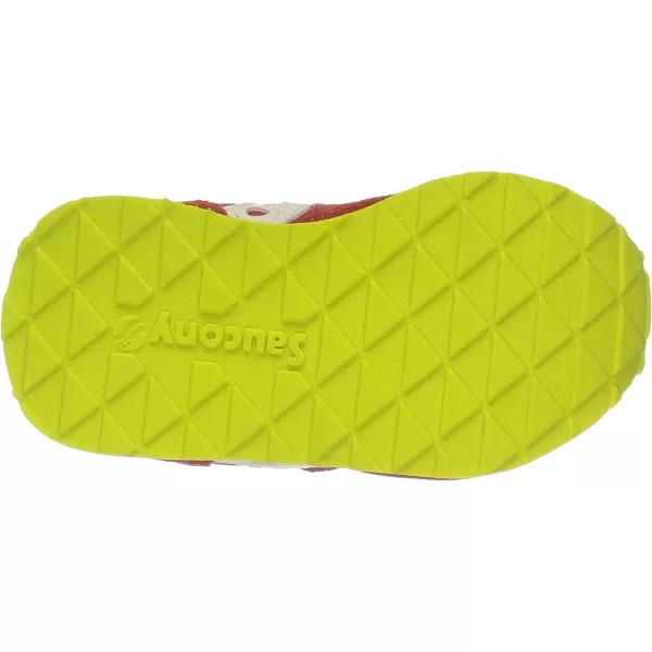 imageSaucony UnisexChild Baby Jazz Hook amp Loop SneakerRedBlueLime