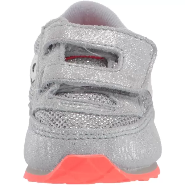imageSaucony UnisexChild Baby Jazz Hook amp Loop SneakerSilver Sparkle