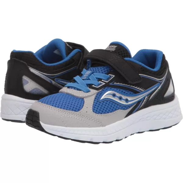 imageSaucony UnisexChild Cohesion 14 Alternative Closure Jr Running ShoeBlackBlue