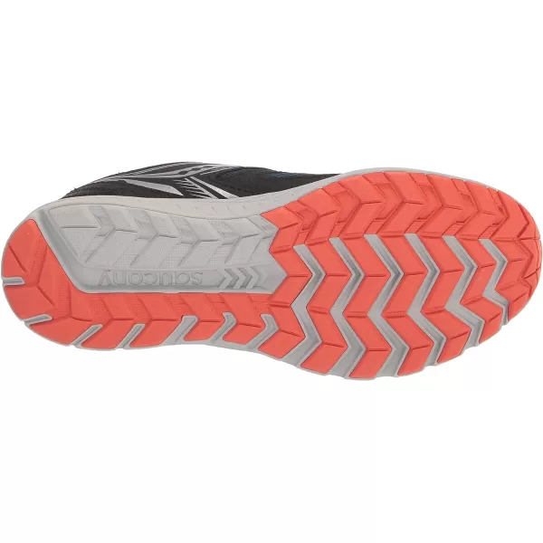 imageSaucony UnisexChild Cohesion 14 Alternative Closure Jr Running ShoeBlackNavyRed