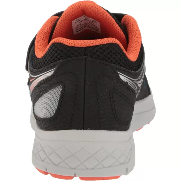 imageSaucony UnisexChild Cohesion 14 Alternative Closure Jr Running ShoeBlackNavyRed