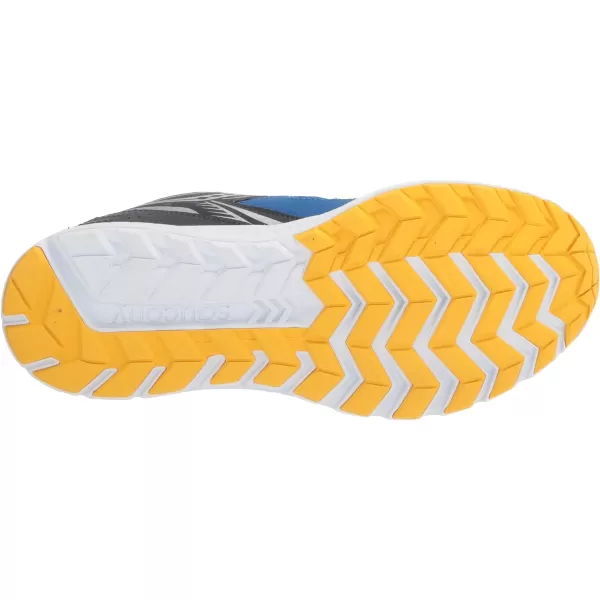 imageSaucony UnisexChild Cohesion 14 Alternative Closure Jr Running ShoeBlueYellow
