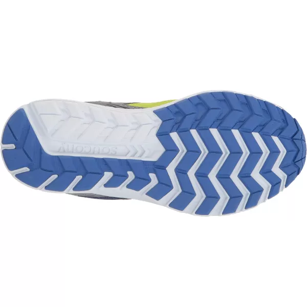 imageSaucony UnisexChild Cohesion 14 Alternative Closure Jr Running ShoeGreyAcidLime