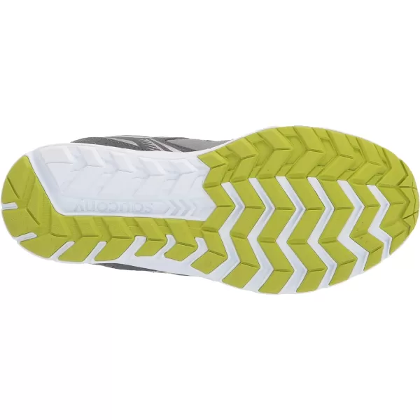 imageSaucony UnisexChild Cohesion 14 Alternative Closure Jr Running ShoeGreyCitron