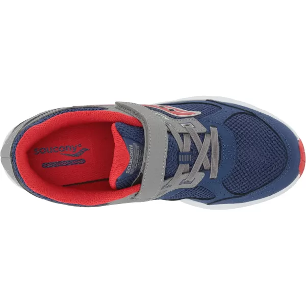 imageSaucony UnisexChild Cohesion 14 Alternative Closure Jr Running ShoeNavyRed