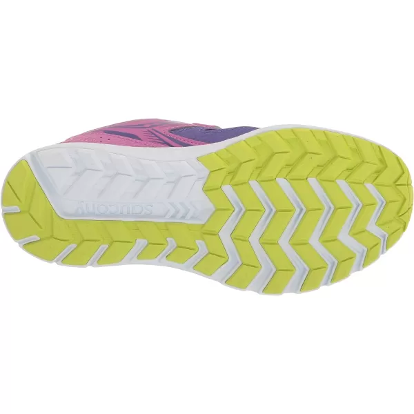 imageSaucony UnisexChild Cohesion 14 Alternative Closure Jr Running ShoePurpleGreen