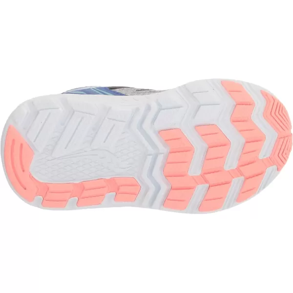 imageSaucony UnisexChild Cohesion 14 Alternative Closure Jr Running ShoeSilverPeriwinkleTurq