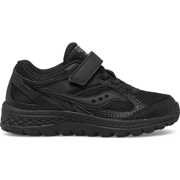 imageSaucony UnisexChild Cohesion 14 Alternative Closure Running ShoeBlackBlack