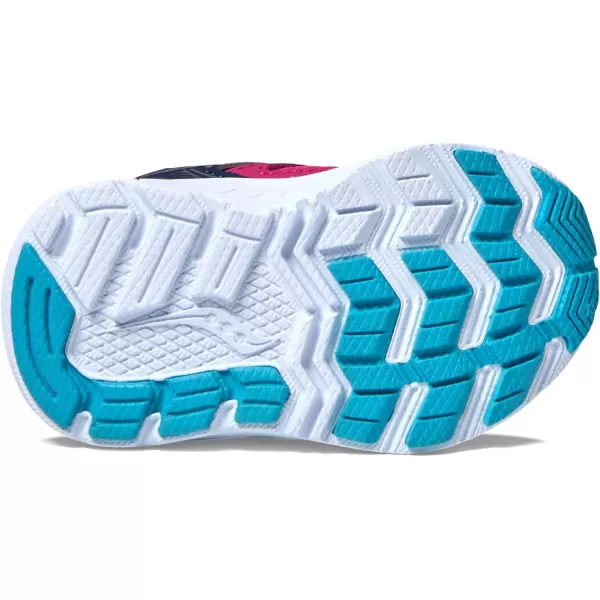 imageSaucony UnisexChild Cohesion 14 Alternative Closure Running ShoePinkNavy