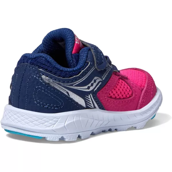 imageSaucony UnisexChild Cohesion 14 Alternative Closure Running ShoePinkNavy