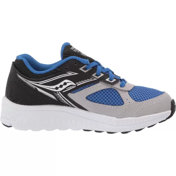 imageSaucony UnisexChild Cohesion 14 Lace to Toe Running ShoeBlackBlue
