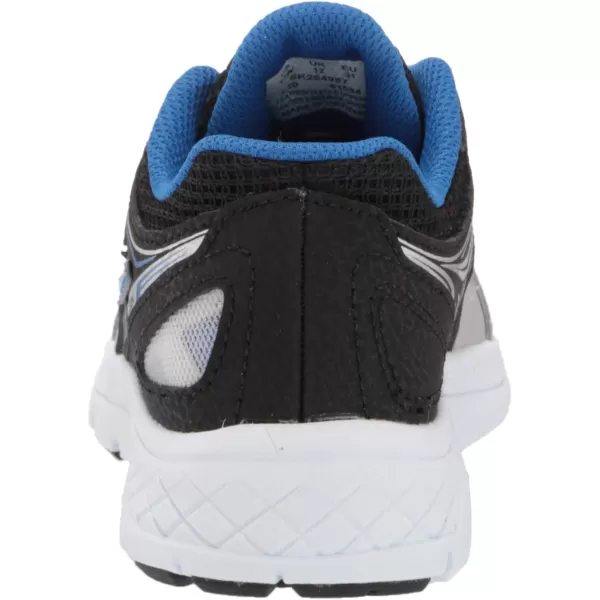 imageSaucony UnisexChild Cohesion 14 Lace to Toe Running ShoeBlackBlue