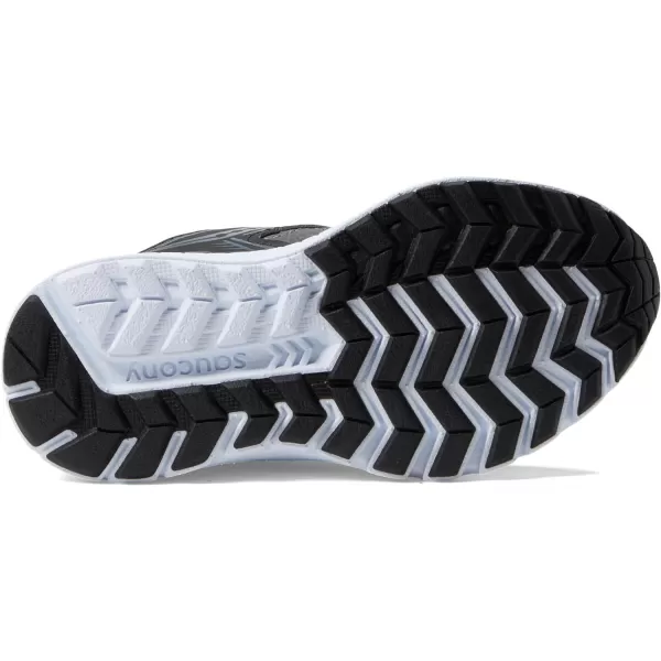 imageSaucony UnisexChild Cohesion 14 Lace to Toe Running ShoeBlackGreyBlue