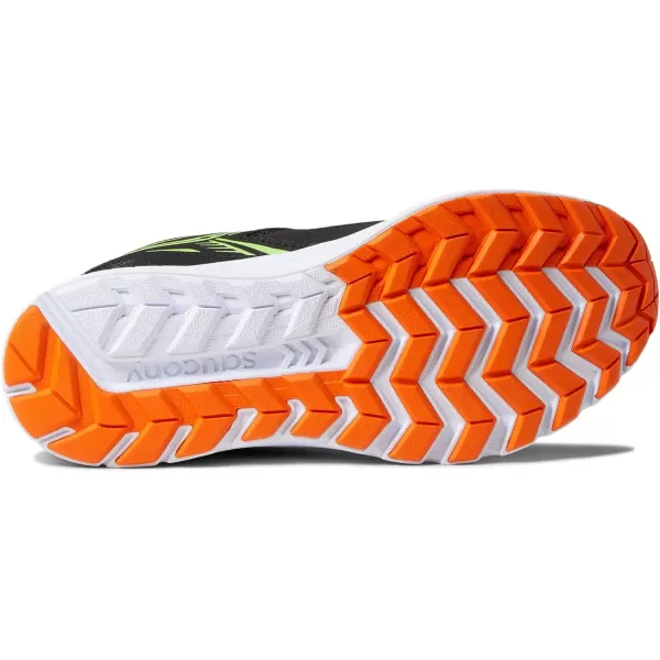 imageSaucony UnisexChild Cohesion 14 Lace to Toe Running ShoeBlackMulti