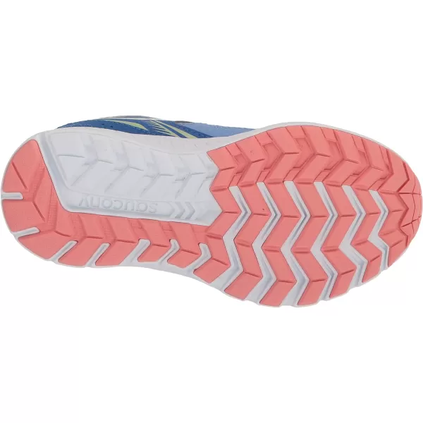 imageSaucony UnisexChild Cohesion 14 Lace to Toe Running ShoeBlueCoral
