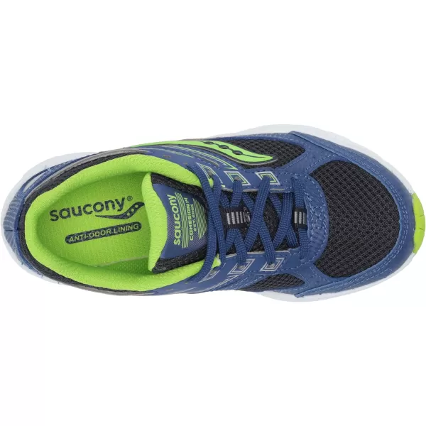 imageSaucony UnisexChild Cohesion 14 Lace to Toe Running ShoeBlueGreen