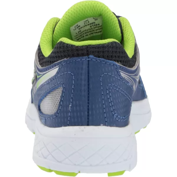 imageSaucony UnisexChild Cohesion 14 Lace to Toe Running ShoeBlueGreen