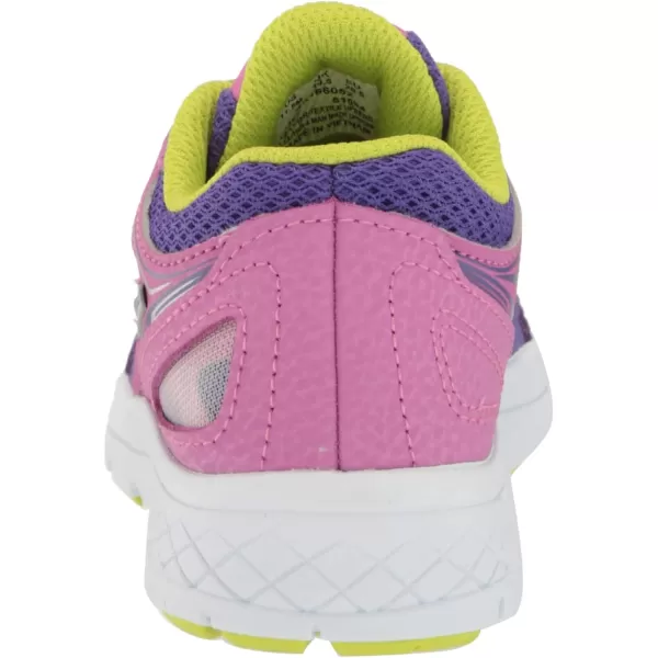 imageSaucony UnisexChild Cohesion 14 Lace to Toe Running ShoePurpleGreen
