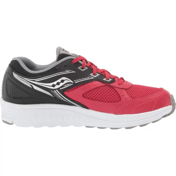 imageSaucony UnisexChild Cohesion 14 Lace to Toe Running ShoeRedBlack