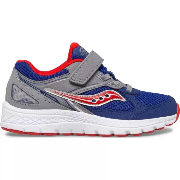 imageSaucony UnisexChild Cohesion 14 aC Running ShoeNavyRed
