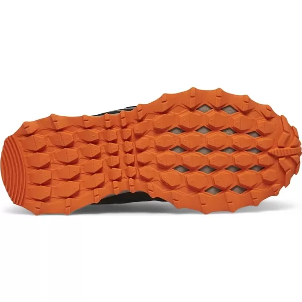 imageSaucony UnisexChild Cohesion Tr14 Alternative Closure Trail Running ShoeBlackOrange