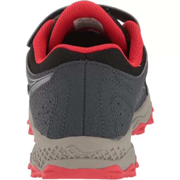 imageSaucony UnisexChild Cohesion Tr14 Alternative Closure Trail Running ShoeNavyGreyRed