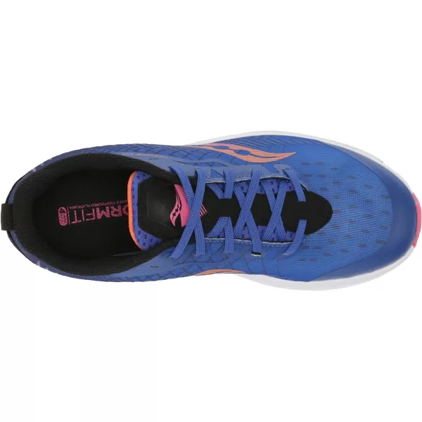 imageSaucony UnisexChild Endorphin Running ShoeBlueRaz