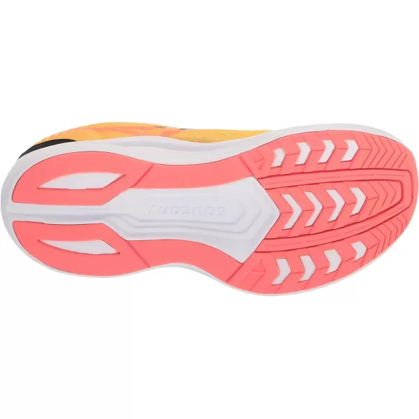 imageSaucony UnisexChild Endorphin Running ShoeViziGold