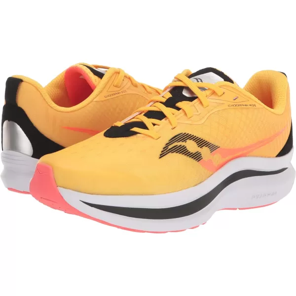 imageSaucony UnisexChild Endorphin Running ShoeViziGold