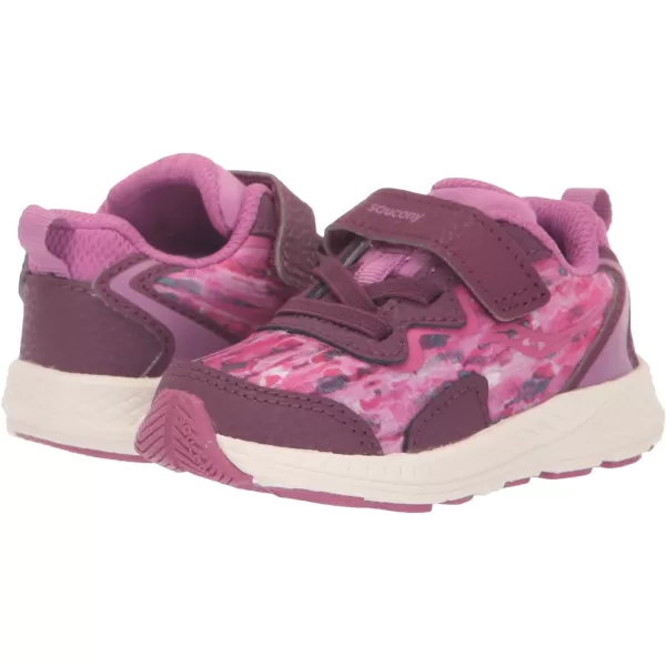 imageSaucony UnisexChild Flash Alternative Closure 30 SneakerBerry