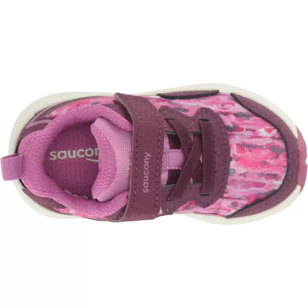 imageSaucony UnisexChild Flash Alternative Closure 30 SneakerBerry