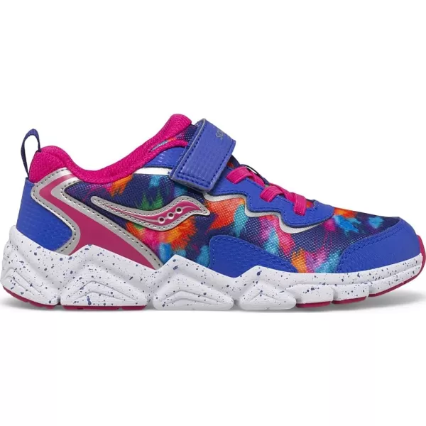 imageSaucony UnisexChild Flash Alternative Closure 30 SneakerBluePink