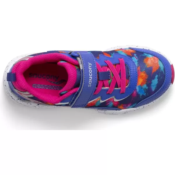imageSaucony UnisexChild Flash Alternative Closure 30 SneakerBluePink