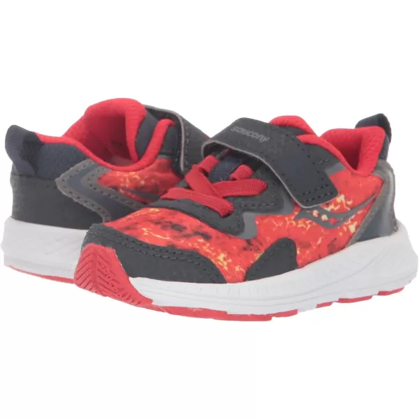 imageSaucony UnisexChild Flash Alternative Closure 30 SneakerNavyLava