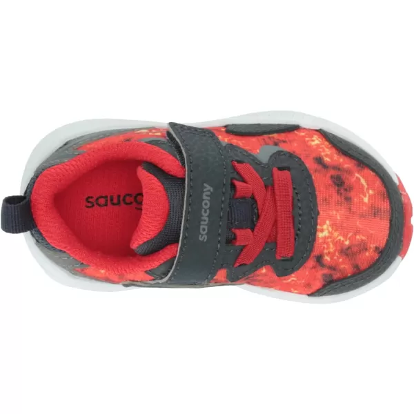 imageSaucony UnisexChild Flash Alternative Closure 30 SneakerNavyLava