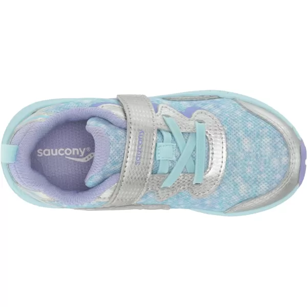 imageSaucony UnisexChild Flash Alternative Closure 30 SneakerSilverPurple