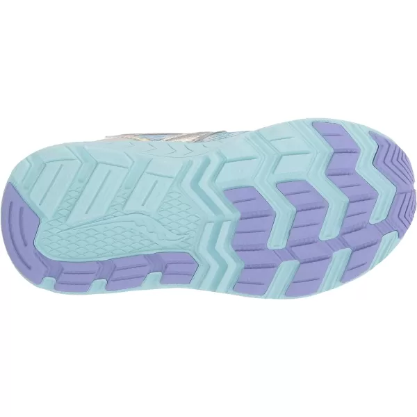 imageSaucony UnisexChild Flash Alternative Closure 30 SneakerSilverPurple