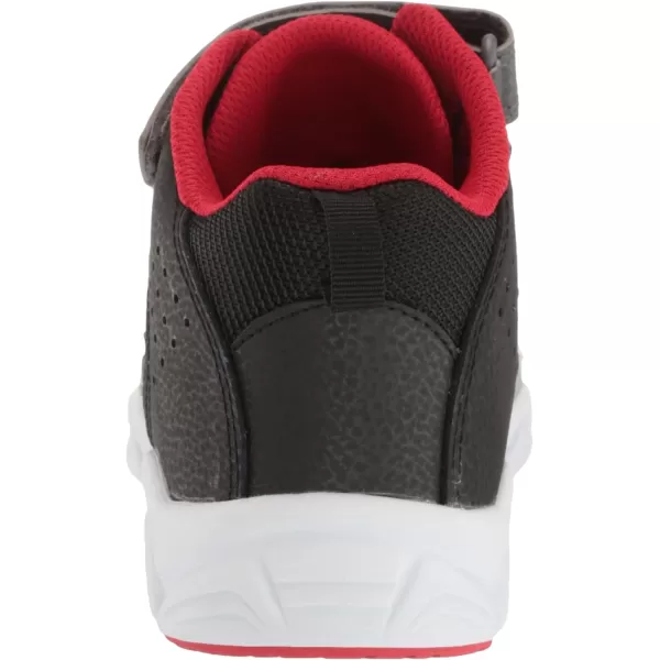 imageSaucony UnisexChild Flash Alternative Closure Mid SneakerGreyRed