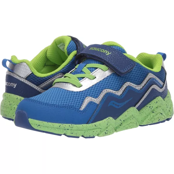 imageSaucony UnisexChild Flash aC 20 SneakerBlueGreen