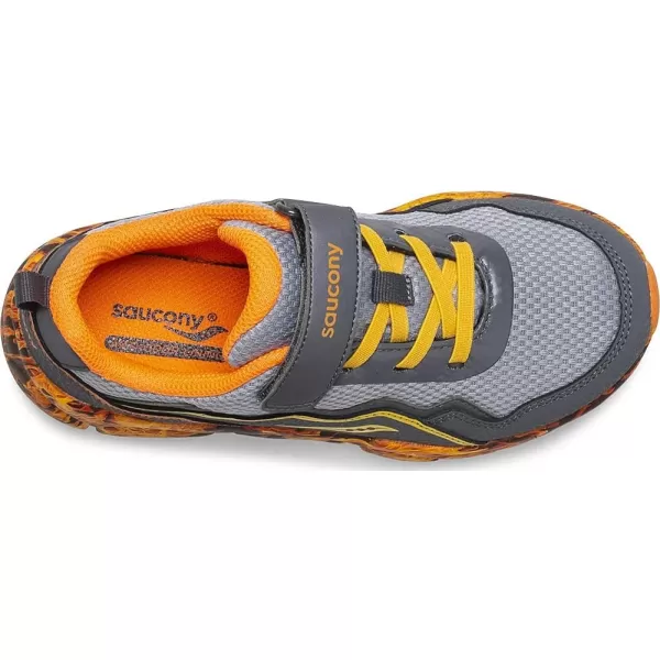 imageSaucony UnisexChild Flash aC 20 SneakerGrey Flame