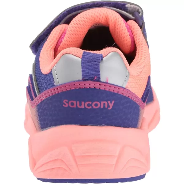 imageSaucony UnisexChild Flash aC 20 SneakerPinkPurple